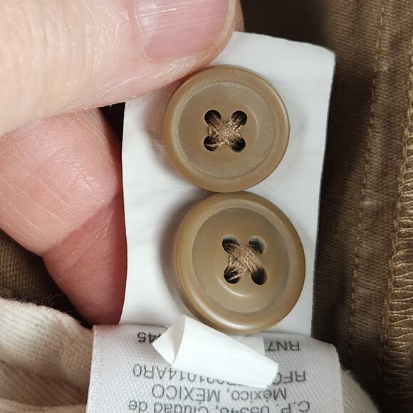 J. Crew Stretch Chino Pants Men’s 36x32 Tan Pockets 99% Cotton EUC - Picture 14 of 16